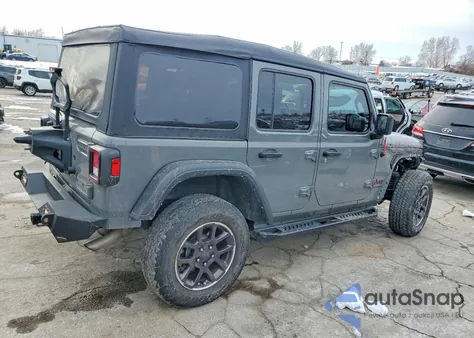 2021 Jeep Wrangler Unlimited Rubicon z USA, uszkodzony, nr VIN 1C4HJXFN6MW715606